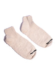 Ankle Socks • Slouchy Garabou Organic Cotton Rib