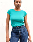 The Knack Tee • Viridian
