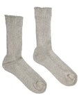 Linen Mid Calf Socks • Fog Linen