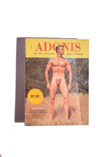 Adonis: The art magazine of the male physique, July 1956
