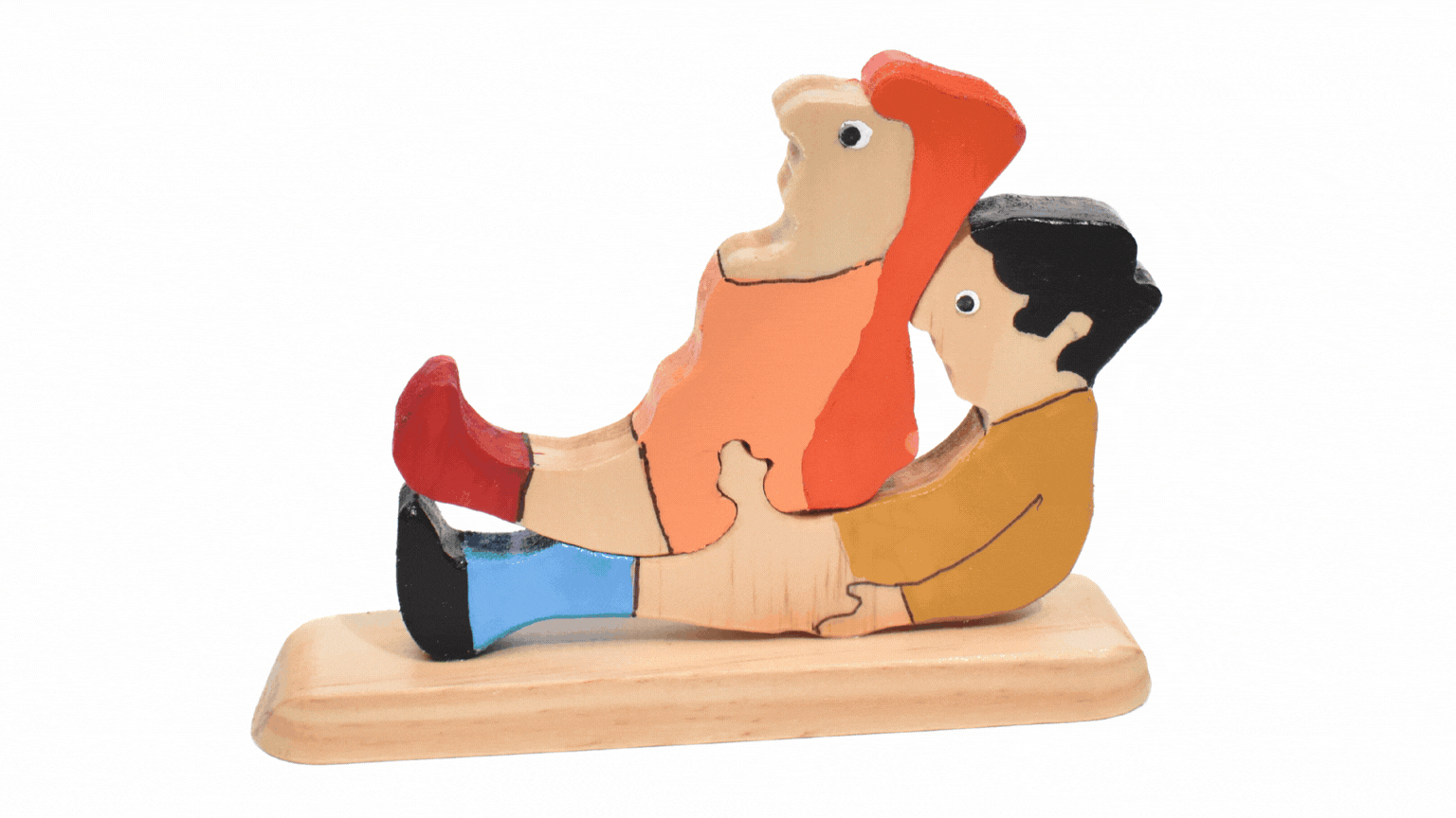 Custom Wooden Sculpture Puzzle by Ira Rosen
