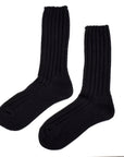 Slouchy Socks • Thick  Wide Rib Cotton