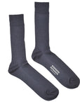 Trouser Sock • Silk/Cotton Rib