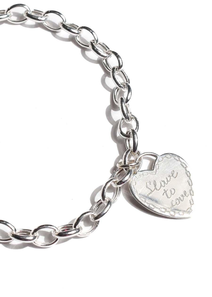 Slave to Love Heart Locket Bracelet