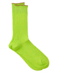 Women's Crew Socks • Linen Ribbed