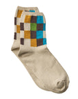 Quarter Socks • Block Pattern