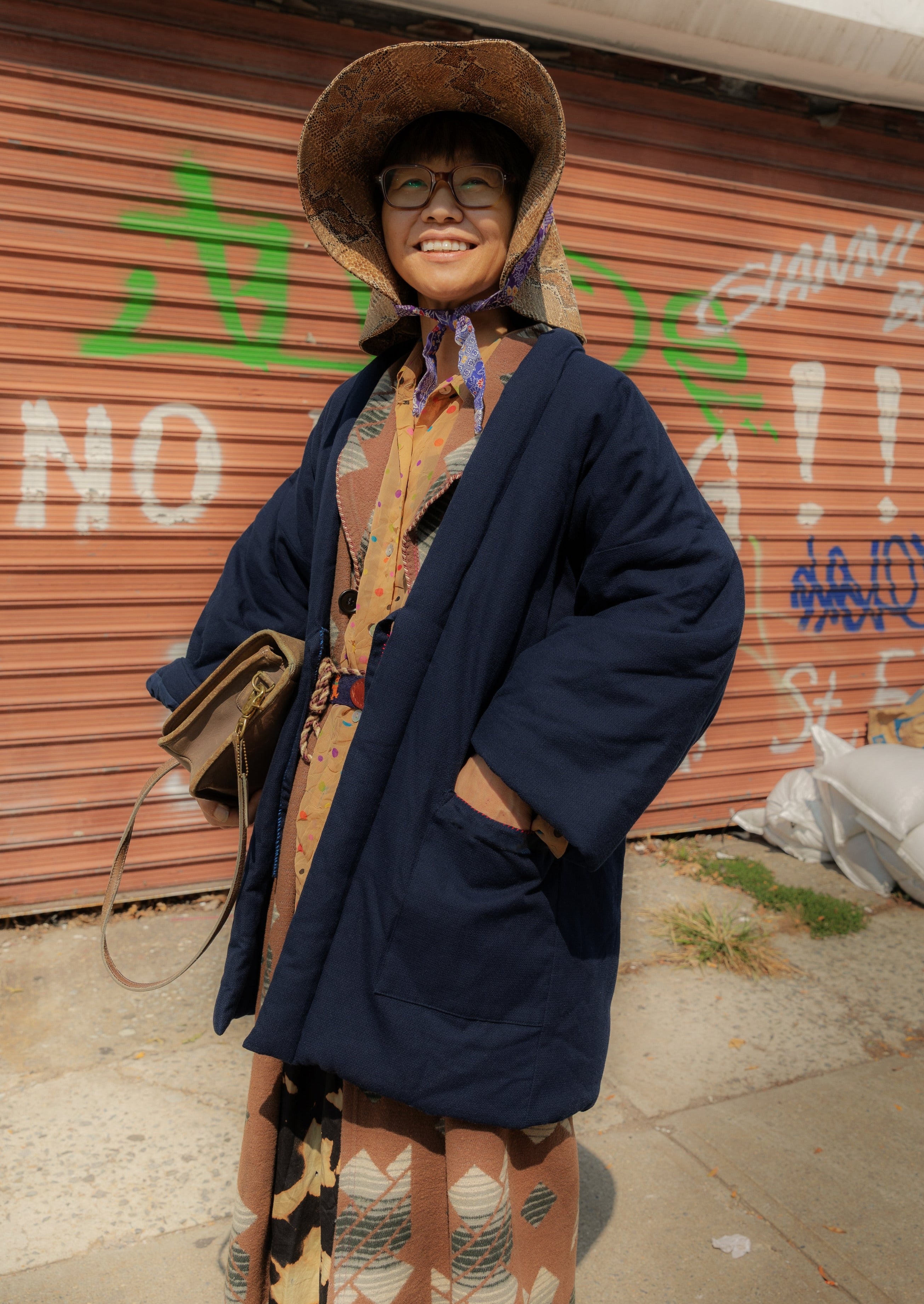 Quilted Hanten Jacket • Ai (Navy) – Judi Rosen