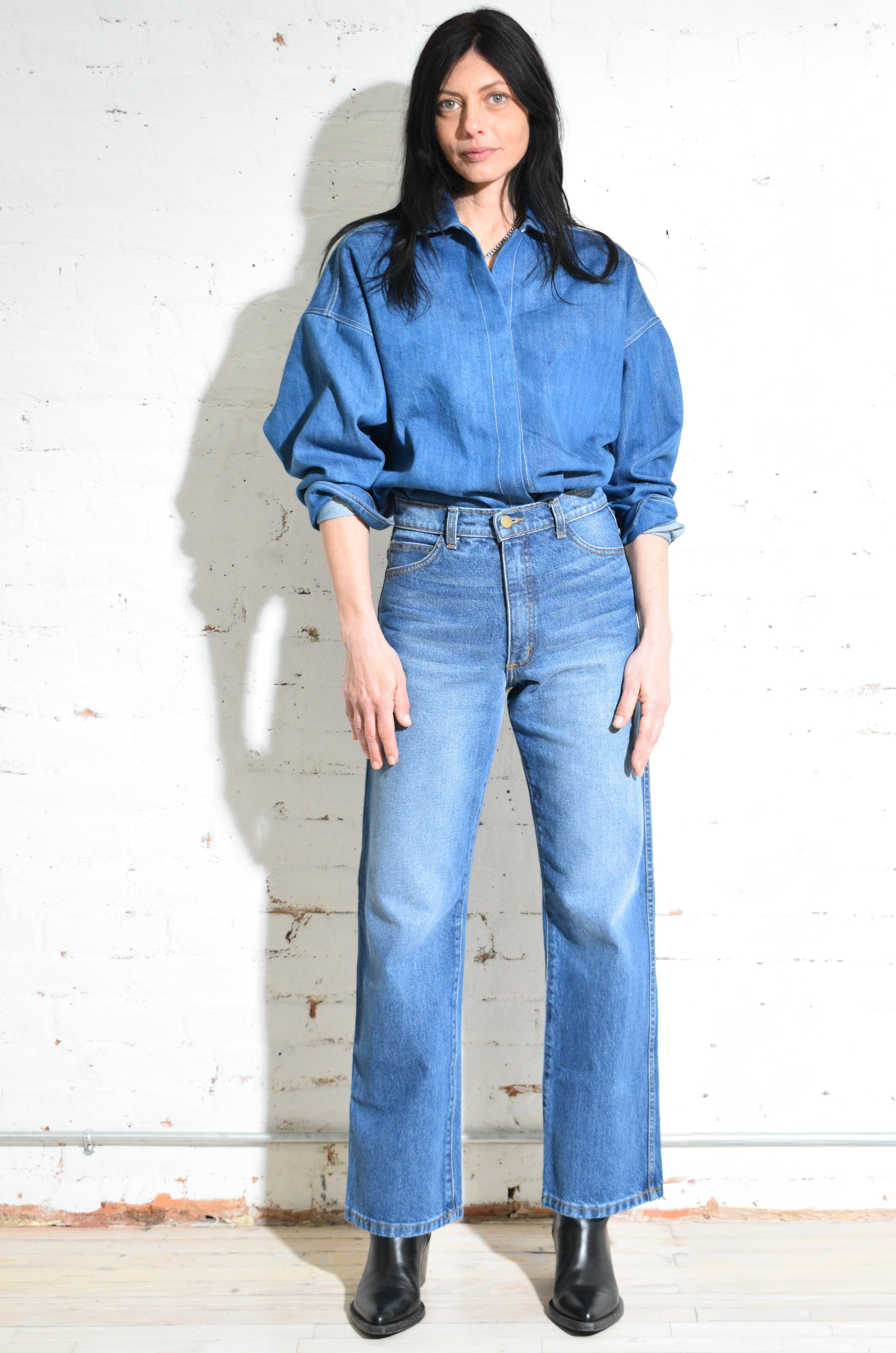 j*e様 jeans_made 323 Straight leg Jean • Vintage Indigo – Judi Rosen