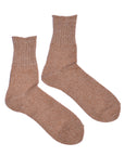 Low Trouser Socks •  organic cotton rib