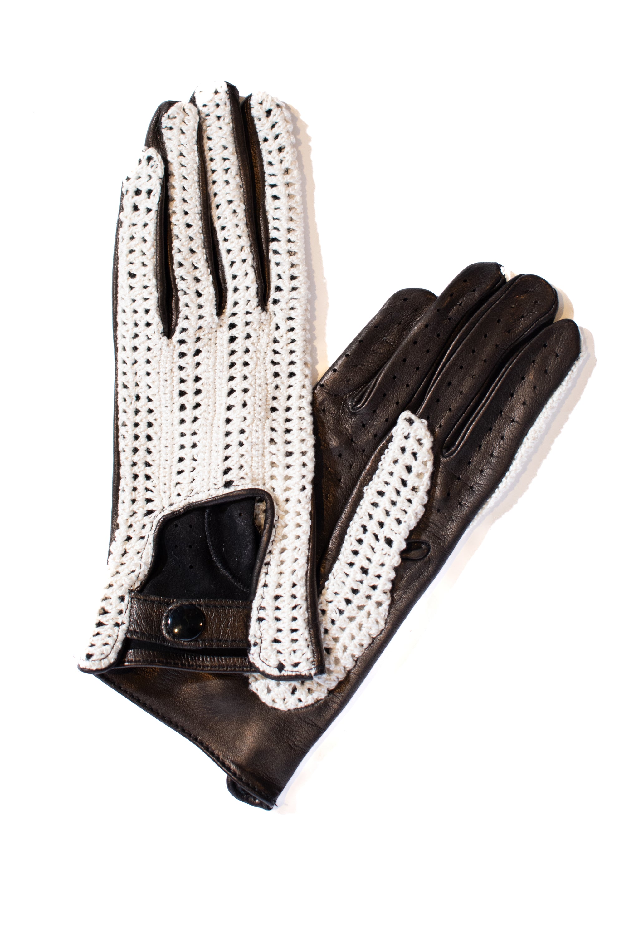 crochet bicycle gloves Crochet Driving Gloves • Nero – Judi Rosen
