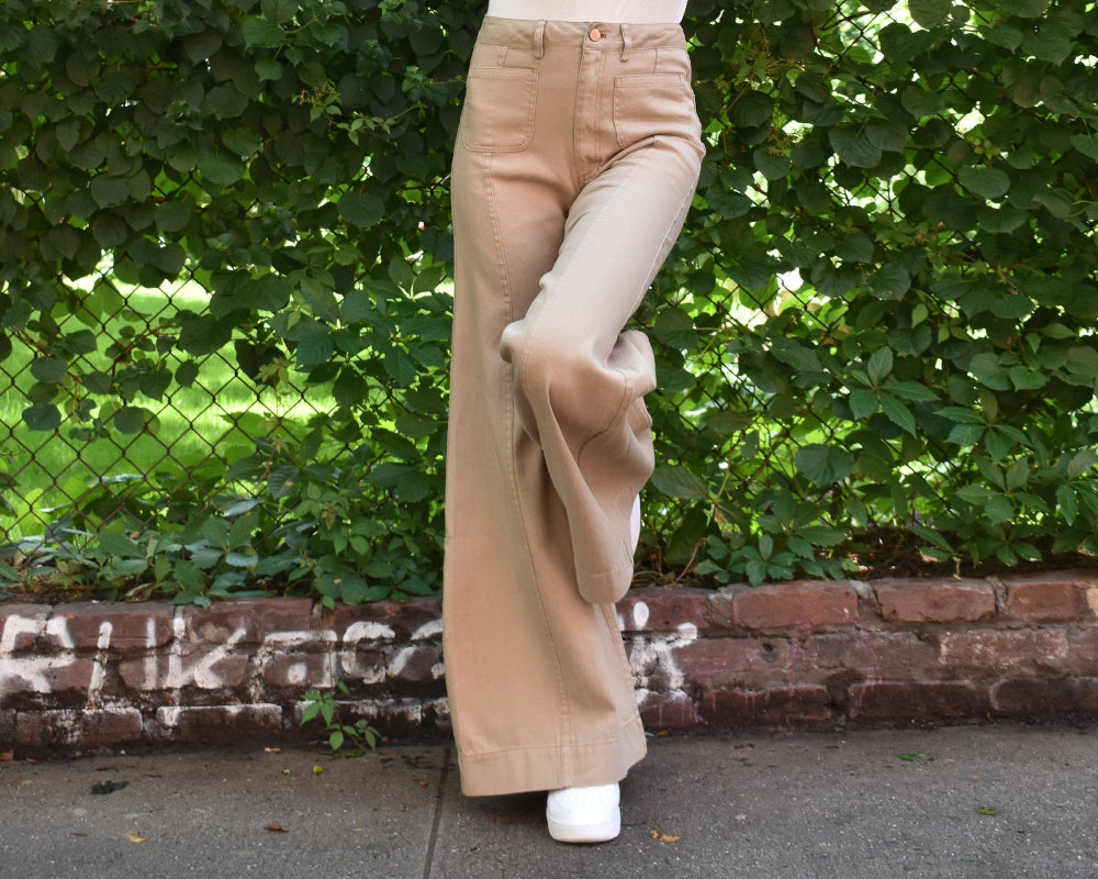 Judi Rosen GBU Jeans in Japanese Milled  Linen Denim