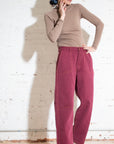 Mira Trouser • Oxblood