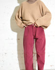 Mira Trouser • Oxblood