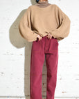 Mira Trouser • Oxblood