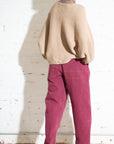 Mira Trouser • Oxblood