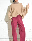 Mira Trouser • Oxblood
