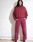 Mira Trouser • Oxblood