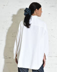 Kyana Button-Down • White Poplin