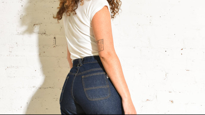 323 High Rise Wide Leg Jeans