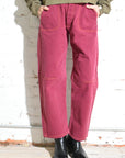 Mira Trouser in Oxblood 