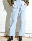 Mira Trouser in Bleach Wash 