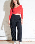 Relaxed Fit 033 • Black Wash