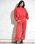 Roma Jumpsuit • Crimson