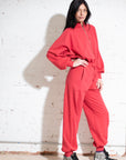 Roma Jumpsuit • Crimson