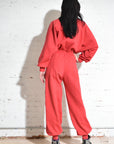 Roma Jumpsuit • Crimson