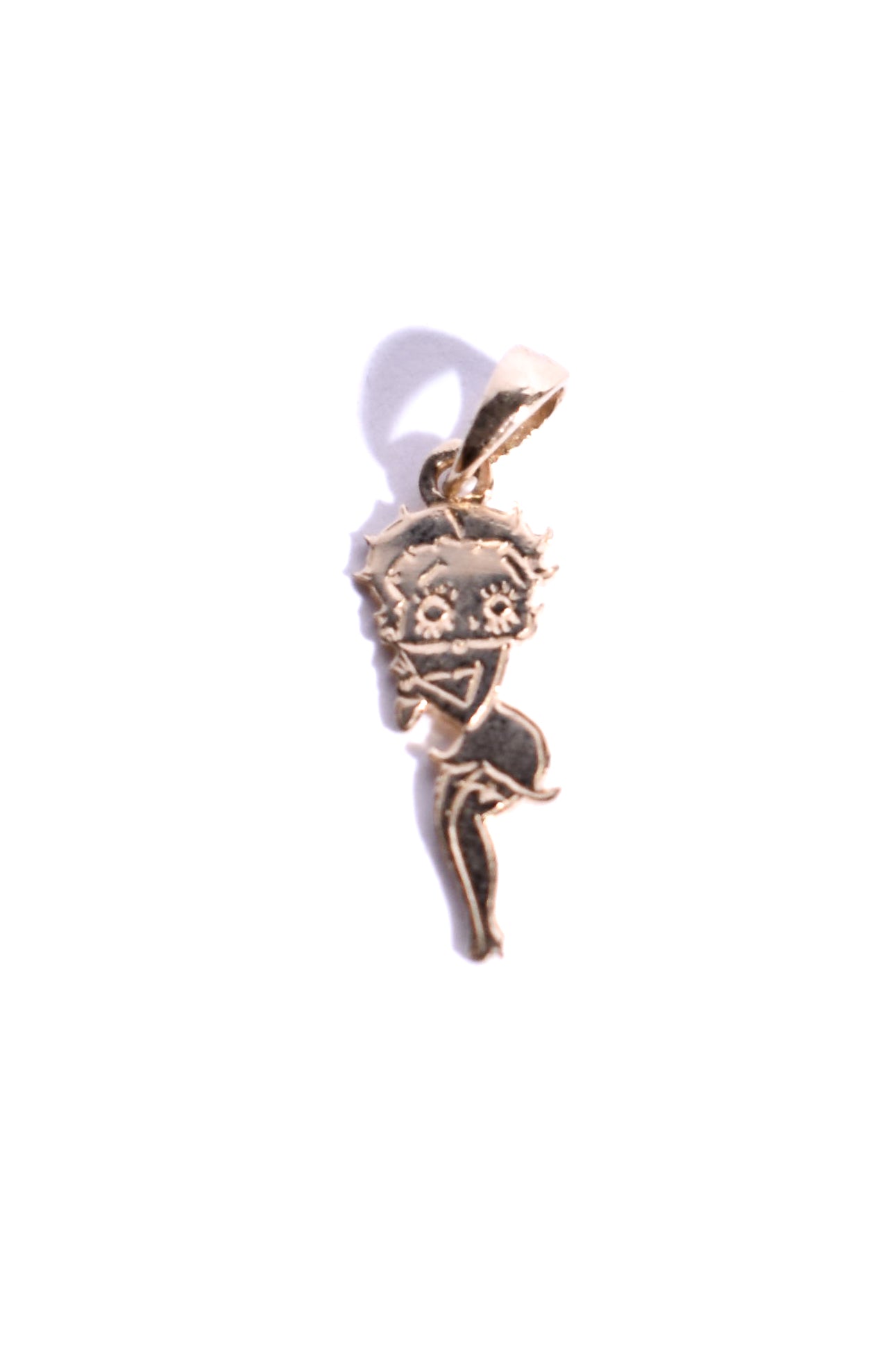 Betty Boop Charm 14k yellow gold
