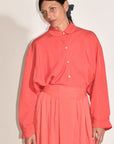 Anita Button-Down • Ligonberry