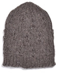 Hand Knit Angora Pearl Beanie