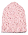 Hand Knit Angora Pearl Beanie