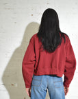 Crewneck Sweatshirt • Oxblood