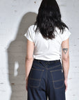 Cap Sleeve Knack Tee • White