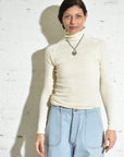 Elizabeth Turtleneck • Natural