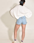Pantalones vaqueros acampanados con elefantes de GBU • Índigo oscuro