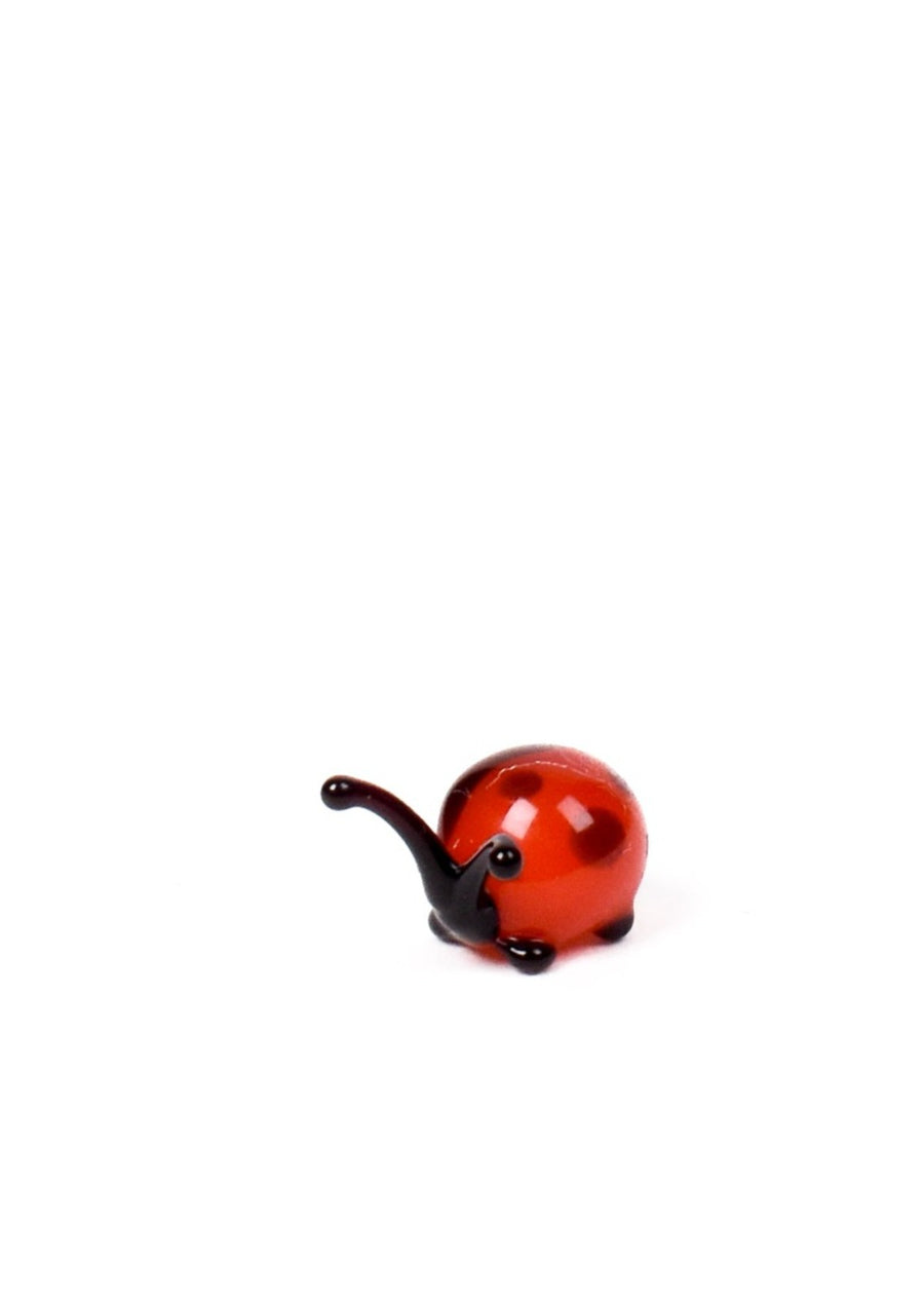 Venetian Glass Figurines • Lady Bug