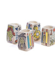 Ceramic Candle Holders • Figural Chaos