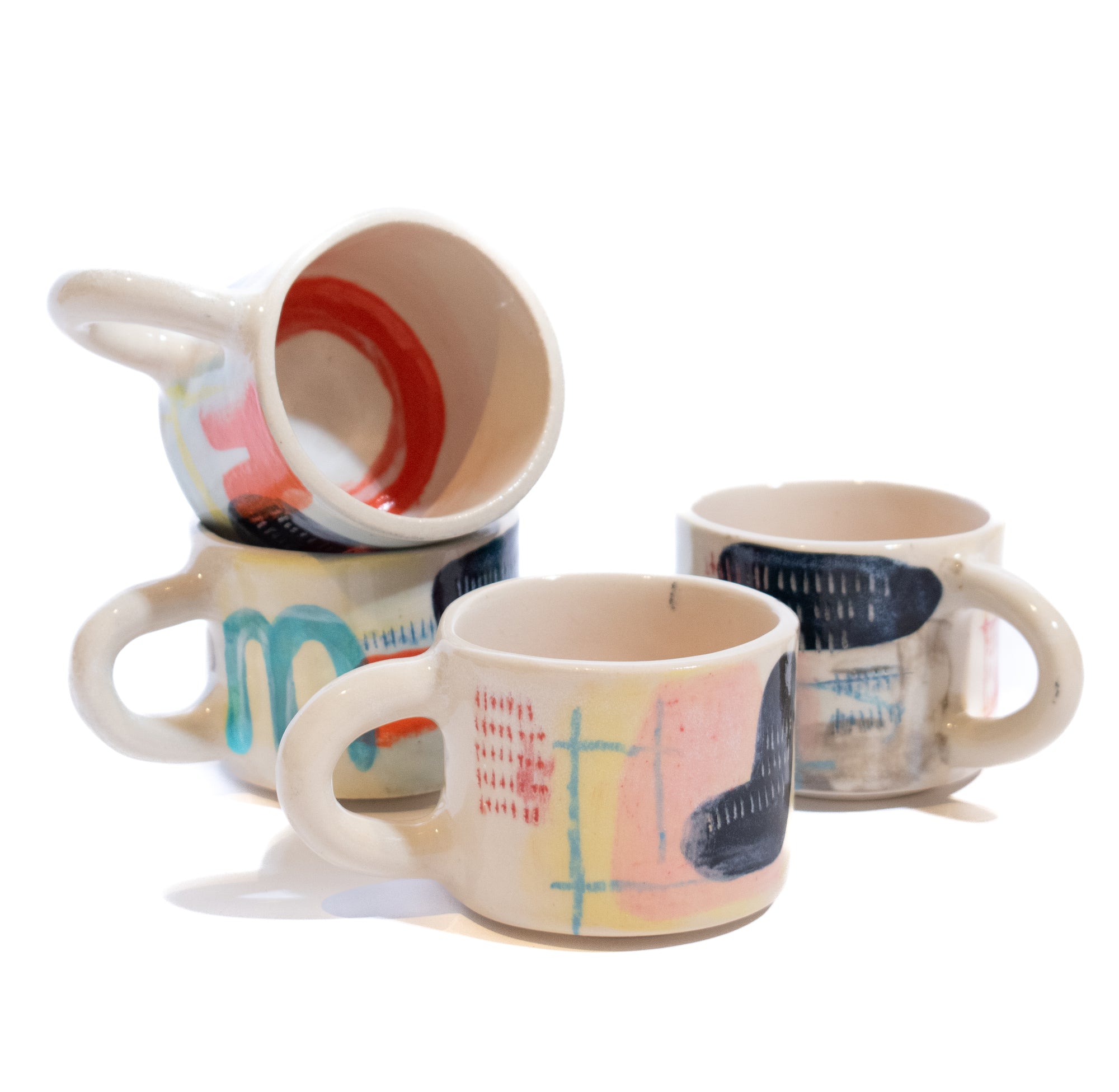 Ceramic Mugs • Pastels