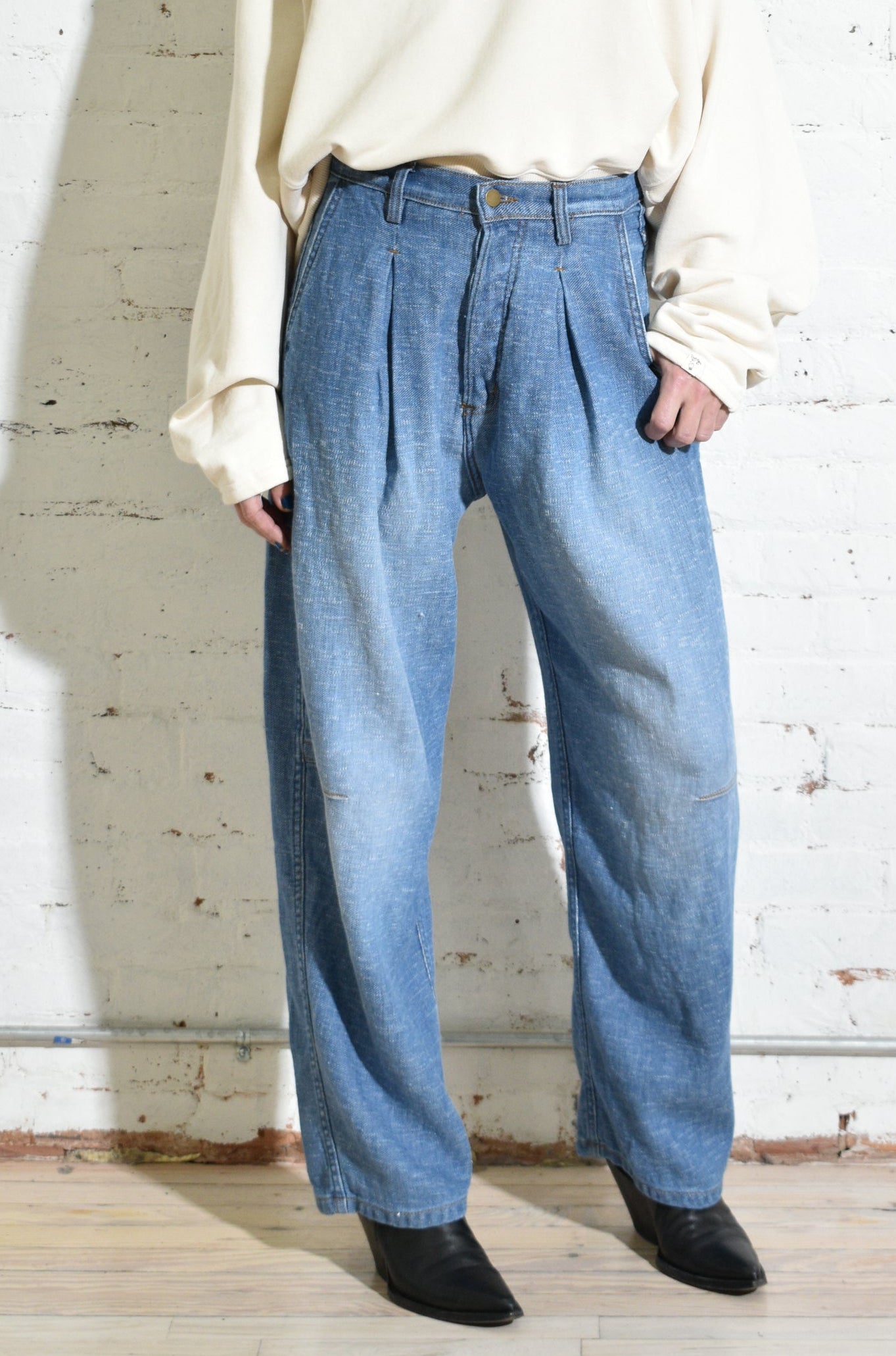 theo trouser in vintage wash 