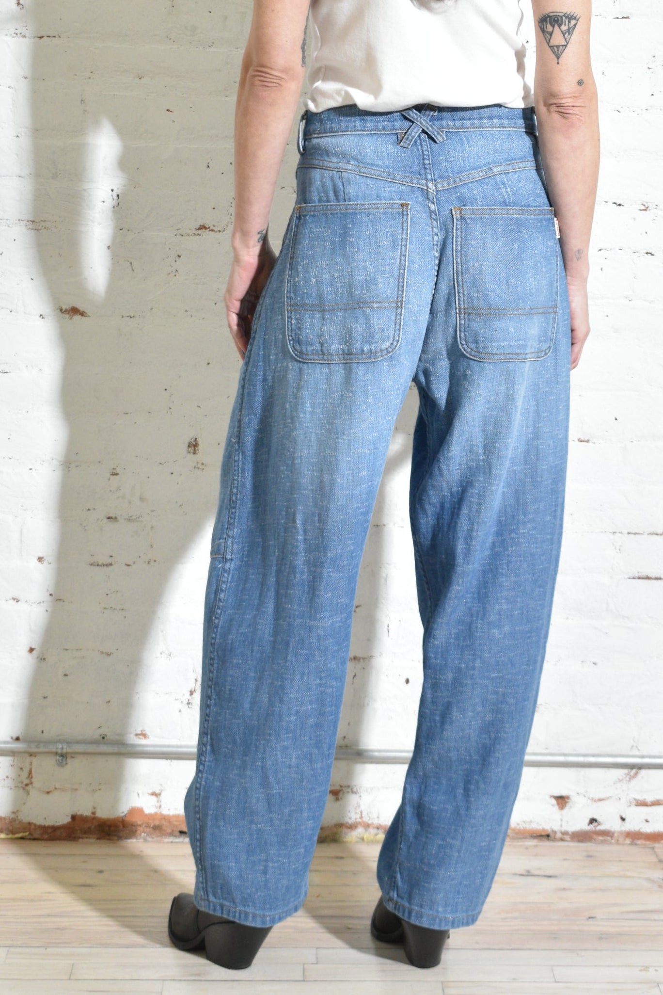 theo trouser in vintage wash 