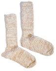 Crew Socks • Slouchy Garabou Organic Cotton Rib