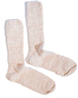 Crew Socks • Slouchy Garabou Organic Cotton Rib