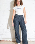 Stovepipe Jeans • Jacquard Weave Indigo