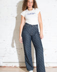 Stovepipe Jeans • Jacquard Weave Indigo