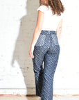 Stovepipe Jeans • Jacquard Weave Indigo