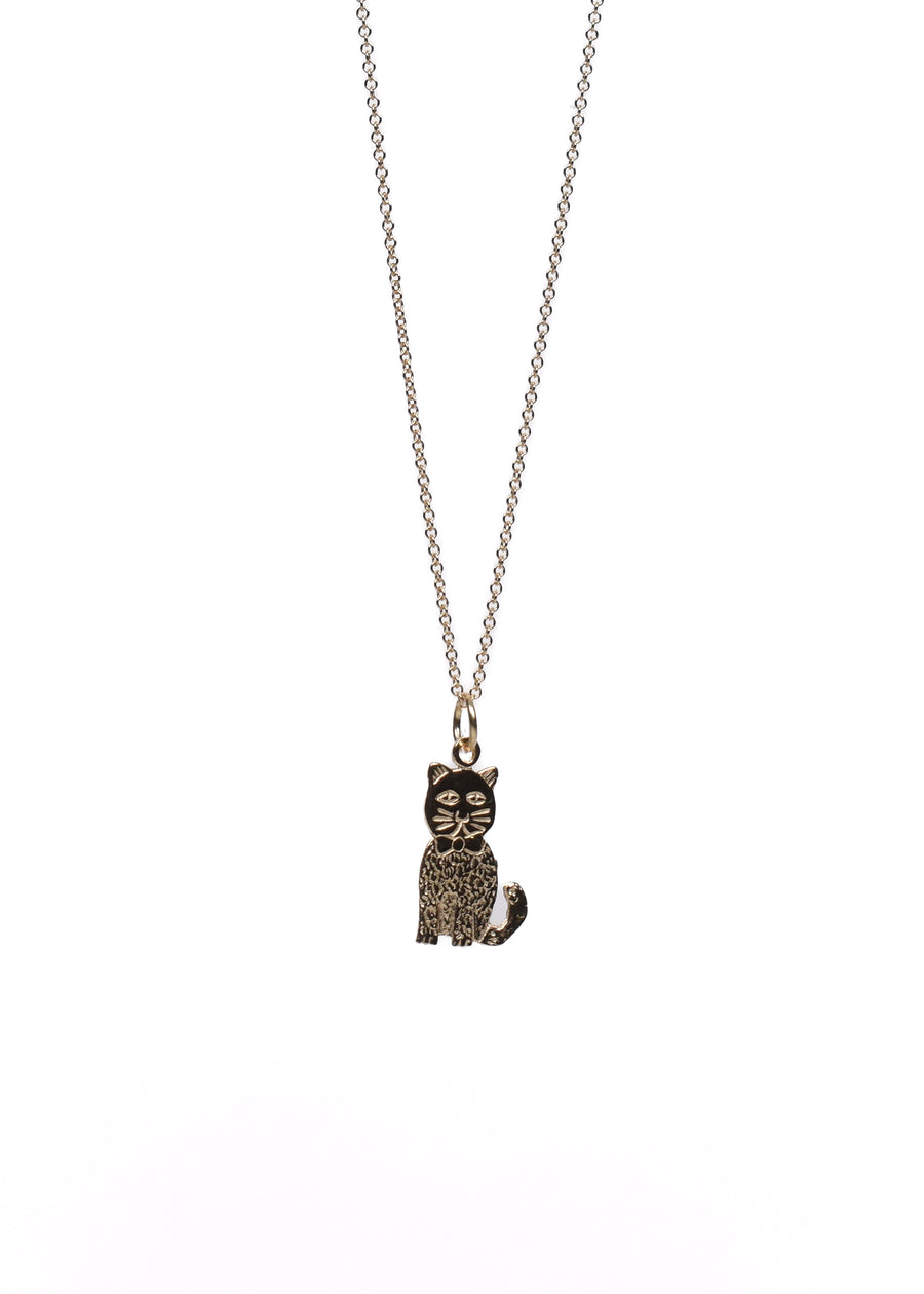 14kt Gold Charm • Puss Puss