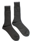 Trouser Socks •  Fine linen Rib