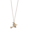 14kt Gold Charm • Witchy Witch